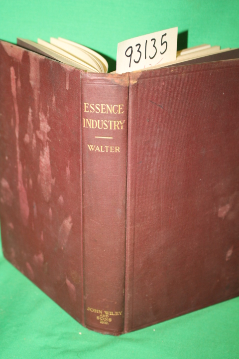 Walter, Erich: Manual for the Essence Industry