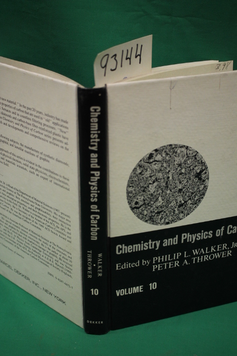 Walker, Philip L. Jr.; Thrower, Pete...: Chemistry and Physics of Carbon Volu...