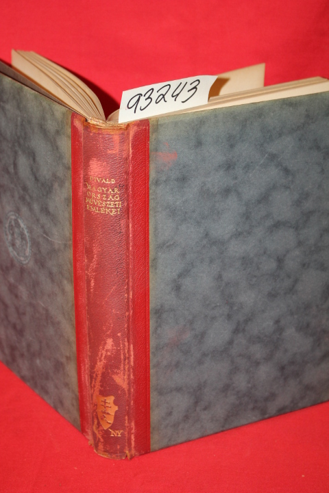 Kornel, Divald: Magyarorszag Muveszeti Emlekei