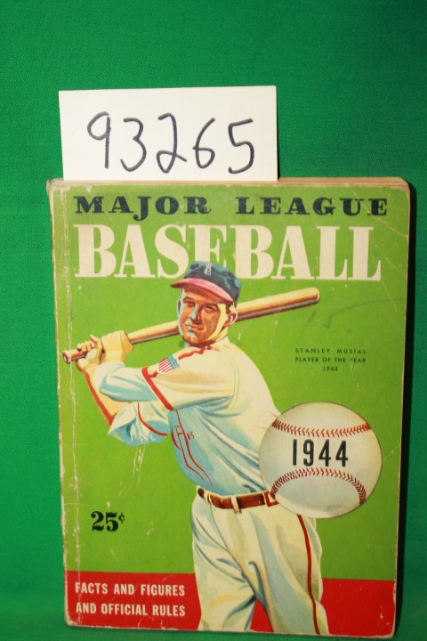 Salsinger, H. G.; Heilman, Harry G.;...: 1944 Major League Baseball Facts, Fi...