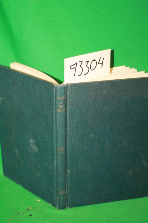 Dhonau, Charles O.: Manual of Case Analysis