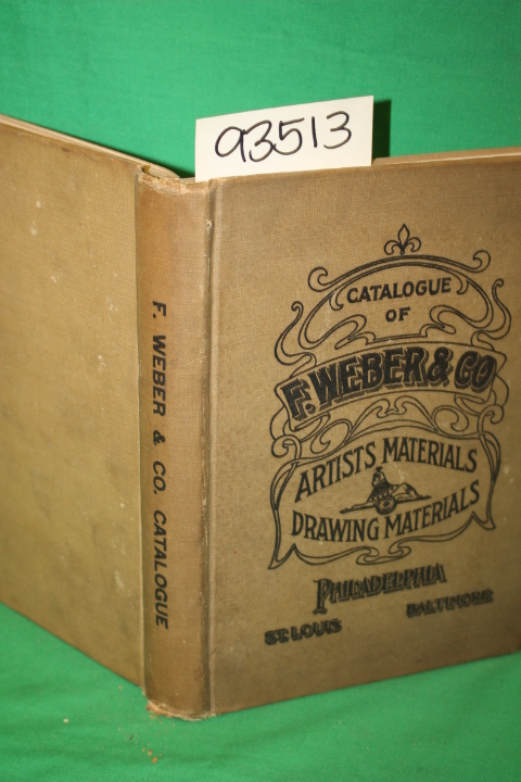 Weber & Co.: Illustrated Price List of Artists' Metrials and Draughtsmen's Su...