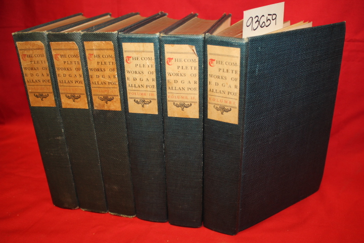 Poe, Edgar Allan: The Complete Works of Edgar Allan Poe-6 volumes