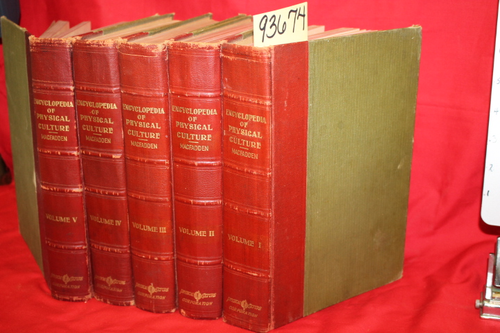 Macfadden, Bernarr: Macfadden's Encyclopedia of Physical Culture 5 volumes