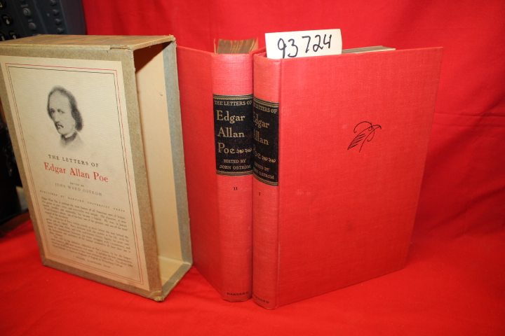 Poe, Edgar Allan; Ostrom, John Ward: The Letters of Edgar Allan Poe