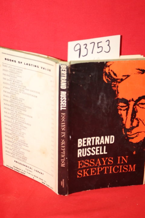 Russell, Bertrand: Essays in Skepticism