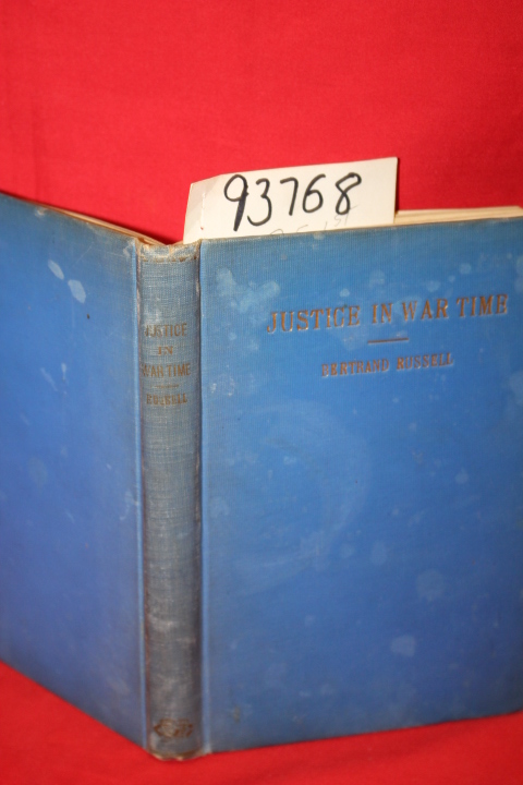 Russell, Bertrand: Justice in War Time