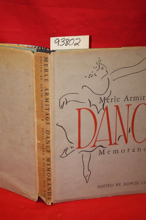 Corle, Edwin: Merle Armitage Dance Memoranda