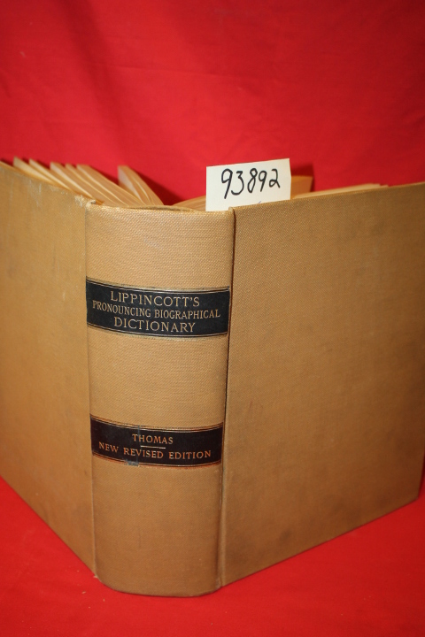 Thomas, Joseph: Universal Pronouncing Dictionary of Biography and Mythology