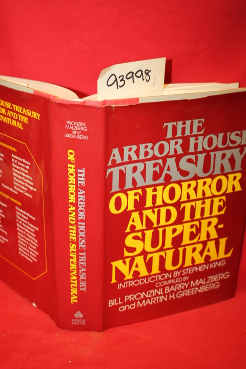 Pronzini, Bill: The Arbor House Treasury of Horror and the Supernatural
