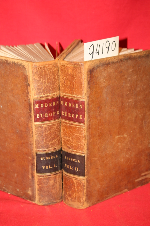 Russell, William: The History of Modern Europe (2 volumes)