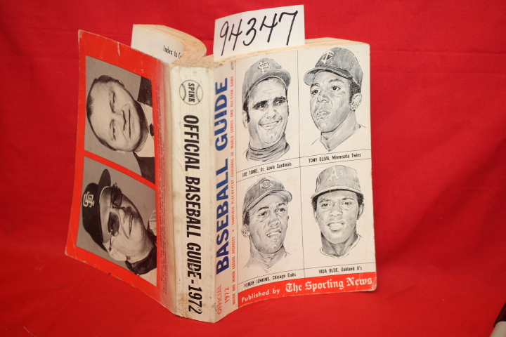 Spink, C. C. Johnson: Official Baseball Guide for 1972