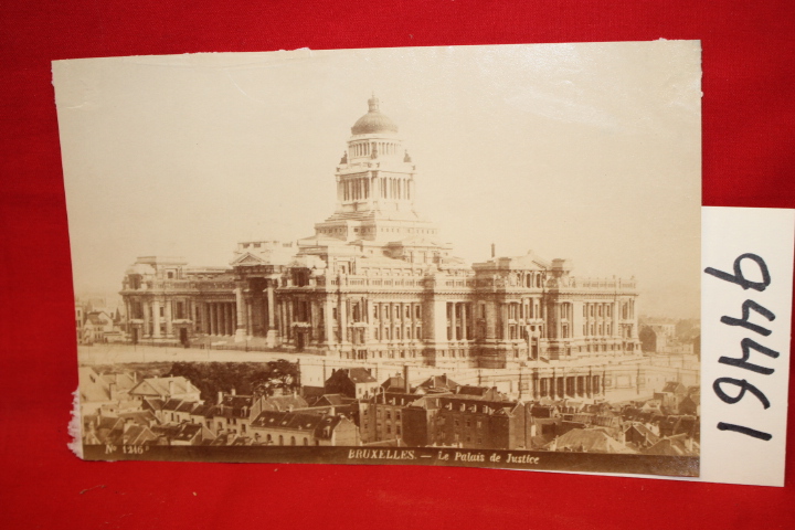 Photograph Original: Photograph of Brussels Palace of Justice