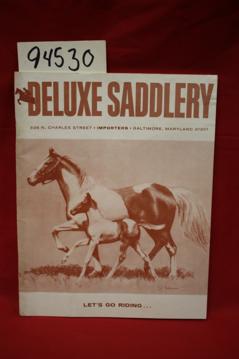 DeLuxe Saddlery Co: DeLuxe Saddlery 1964-1965 Catalogue