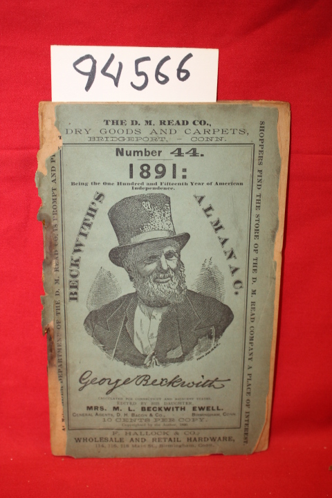 Ewell, Beckwith M. L.: Beckwith's Almanac 1891