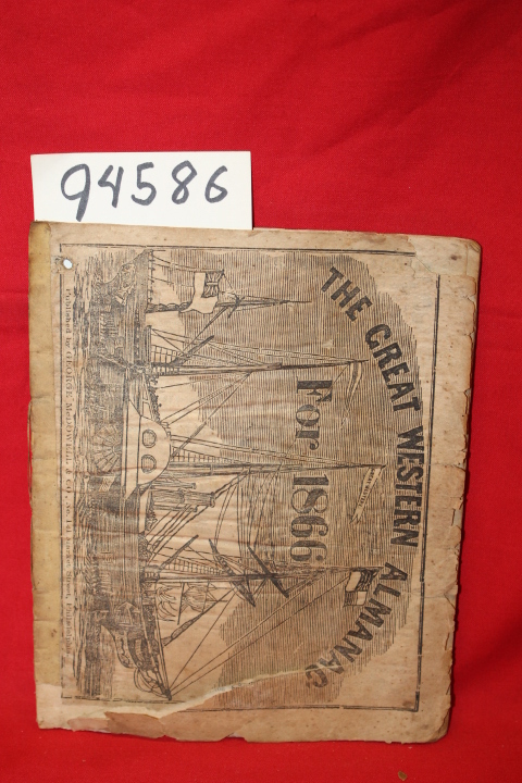 George McDowell & Co.: The Great Western Almanac for 1866