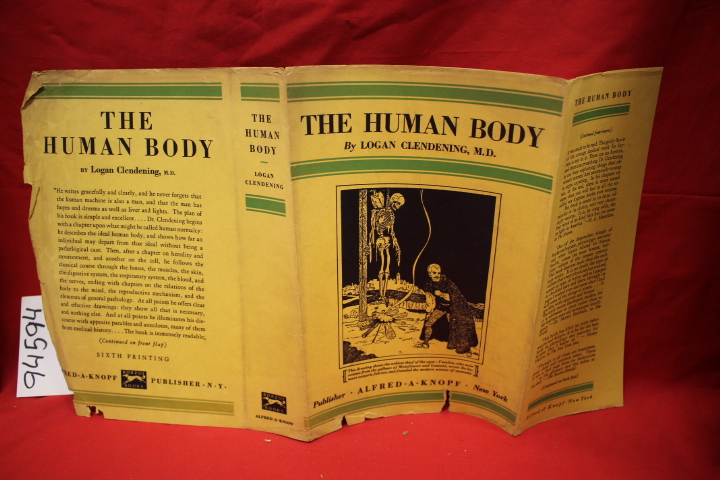Clendening, Logan: The Human Body (dust jacket only)