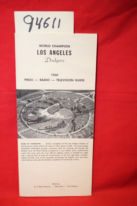 Patterson, A. E.; Roth, Allan; Seebe...: World Champion Los Angeles Dodgers 1...