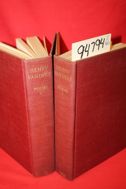 Van Dyke, Henry: Poems (2 volumes)