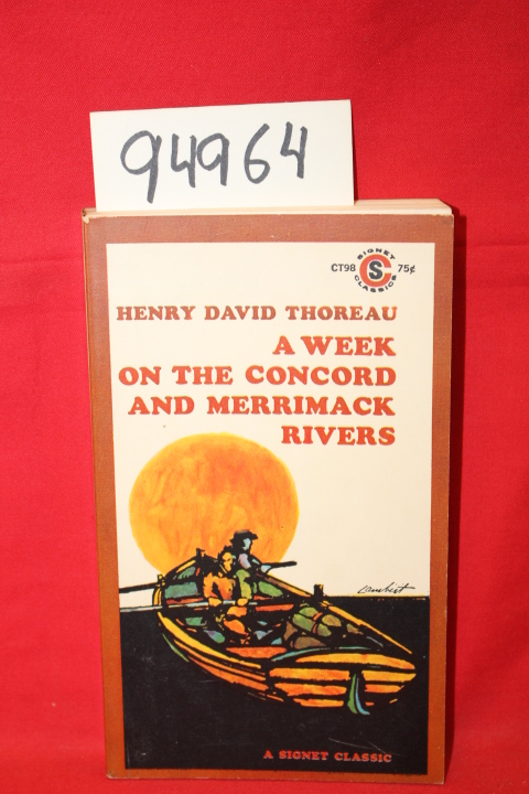 Thoreau, Henry David: A Week on The Concord and Merrimack Rivers