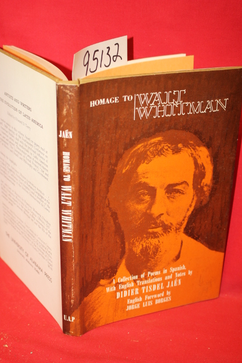 Whitman, Walt; Jaen, Didier Tisdel; ...: Homage to Walt Whitman a Collection ...