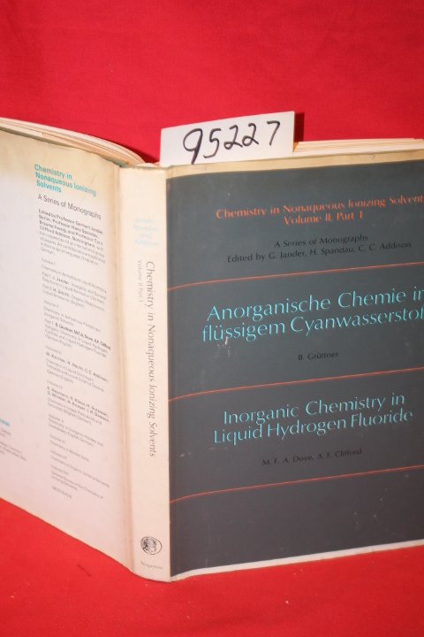 Gruttner, Barbara; Dove, Michael F. ...: Chemistry in Anhydrous, Prototropic ...