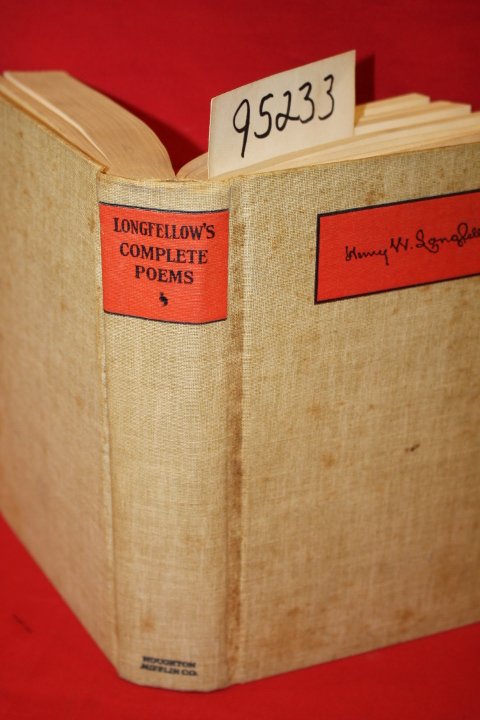 Longfellow, Henry W.: Craigie Edition Complete Poetical Works of Longfellow C...