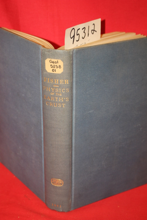 Fisher, Osmond: Physics of the Earth's Crust