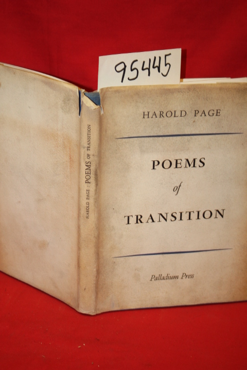 Page, Harold: Poem of Transition