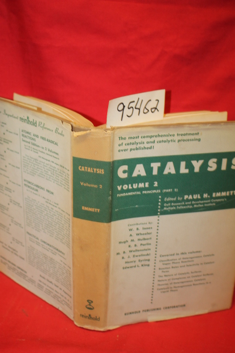 Emmet, Paul H.:  Fundamental Principles Catalysis Vol 2  Part 1
