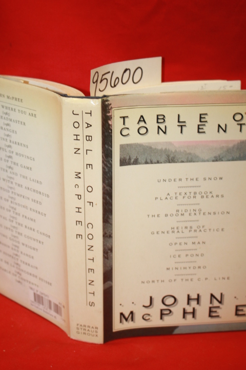 McPhee, John: Table of Contents