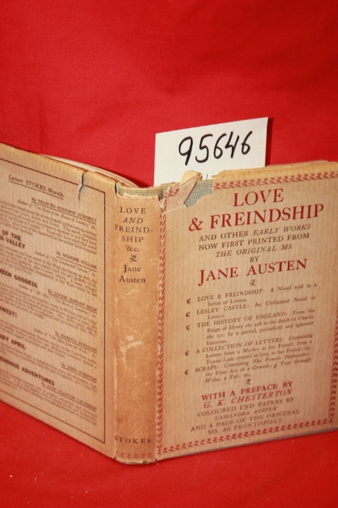 Austen, Jane: Love & Friendship and Other Early Works