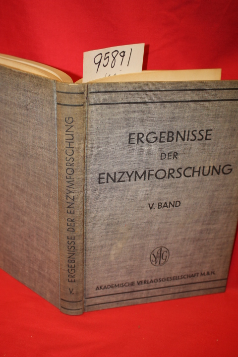 Nord, F. F.; Weidenhagen, R.: Ergebnisse der Enzymforschung (Results of enzym...