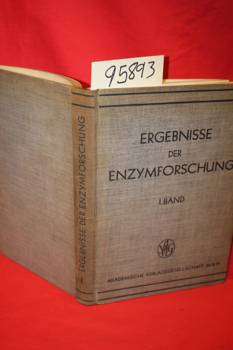 Nord, F. F.; Weidenhagen, R.: Ergebnisse der Enzymforschung (Results of enzym...