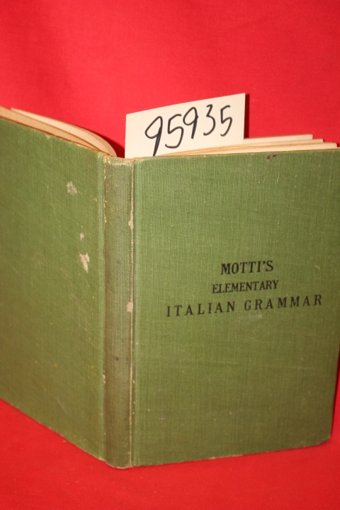 Motti, Pietro: Elementary Italian Grammar