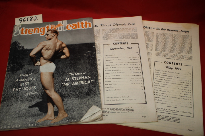 Strength and Health publishing Co.: Strength and Health (al stephen  mr. amer...
