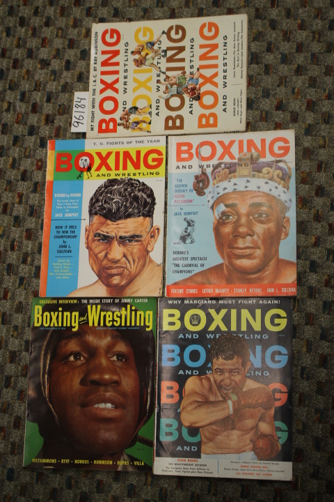 Boxing and Wrestling Inc: Boxing and Wrestling (floyd patterson, jack dempsey...
