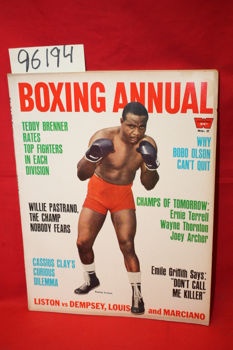 Greene, Lee: Boxing Annual 1964 Edition (Sonny Listen on cover)