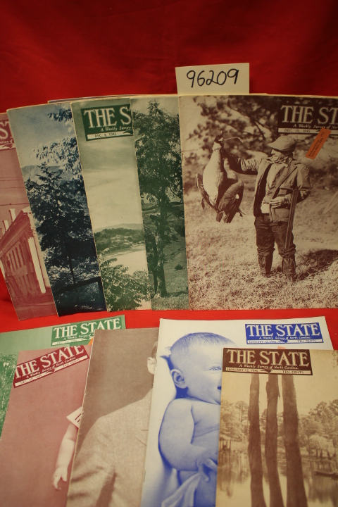 State Magazine: The State a Weekly Survey of North Carolina (12 volumes)