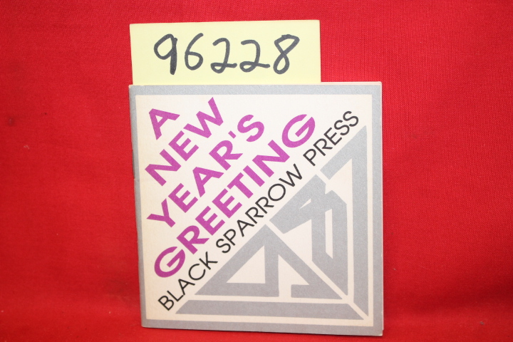 Bukowski, Charles: A New Years Greeting From Black Sparrow Press: Luck