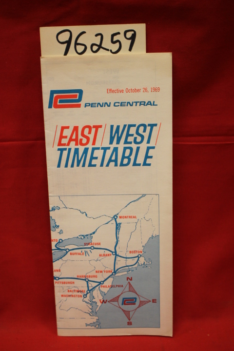 Penn Central: Penn Central /East/West/ Timetable