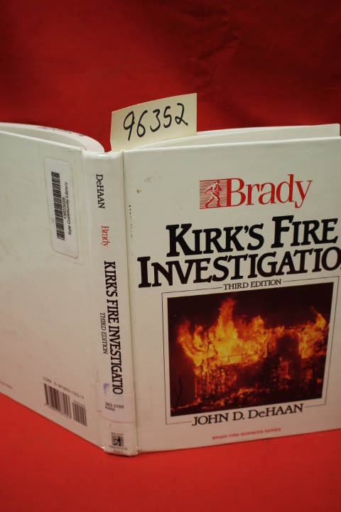 DeHaan, John: Kirk's Fire Investigation