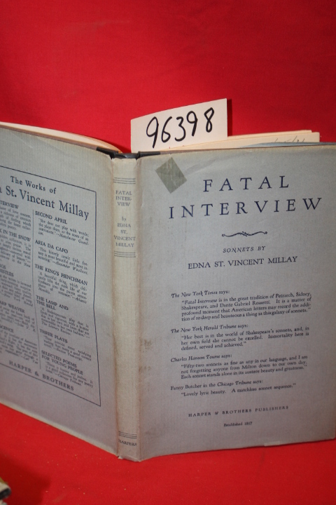 Millay, Edna St. Vincent: Fatal Interview