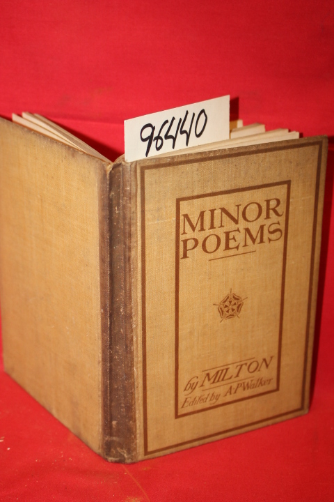 Milton, John: Select Minor Poems of John Milton