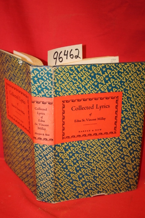 Millay, Edna St. Vincent: Collected Lyrics of Edna St. Vincent Millay