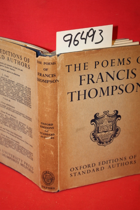 Thompson, Francis: The Poems of Francis Thompson