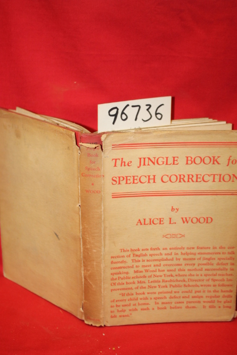 Wood, Alice L.: The Jingle Book for Speech Correction