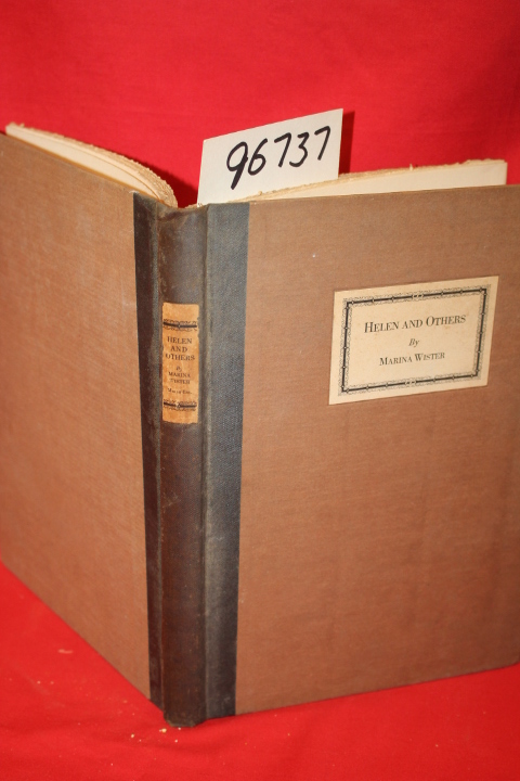 Wister, Marina  signed by the author: Helen and Others