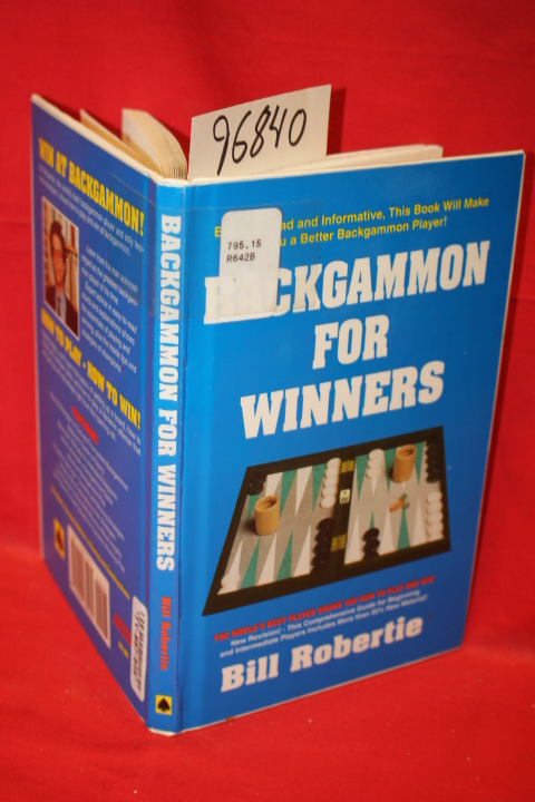 Robertie, Bill: Backgammon for Winners