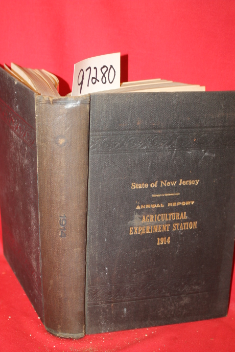 New Jersey Agricultural College Expe...: Thirty-Fifth Annual Report of the Ne...